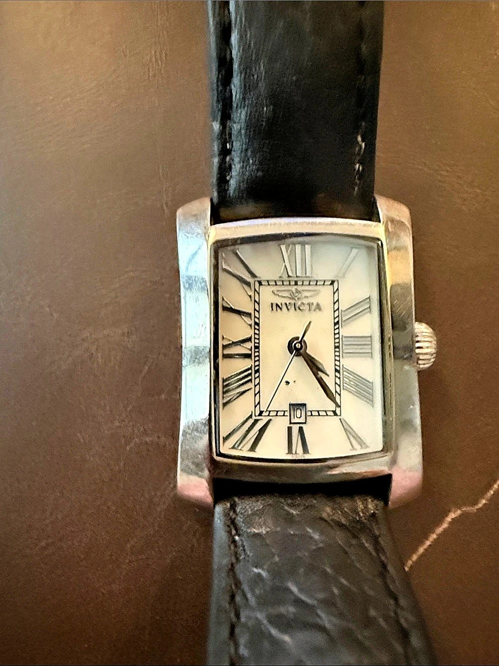 Invicta Rectangle Watch Black